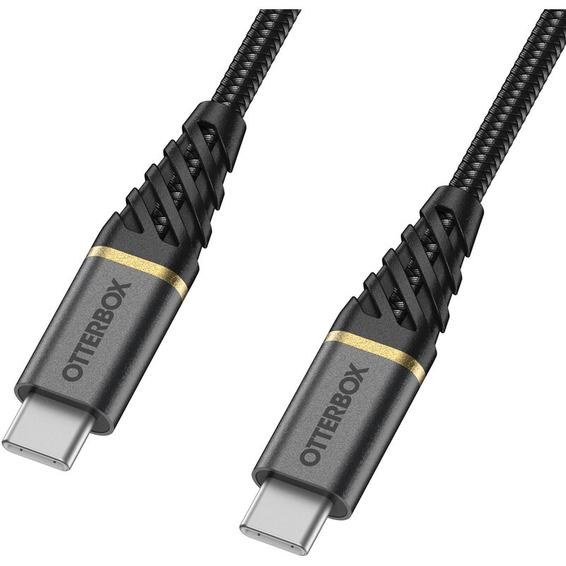 product image 2 - USB-C to USB-C Cable Fast Charge Premium